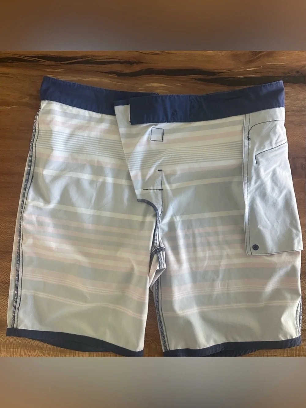 Vineyard Vines Americana Striped Board Shorts Swim Trunks|Size:32